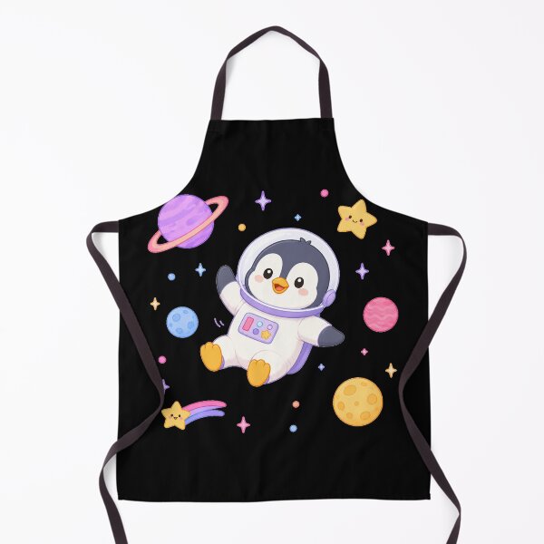 Item preview, Cute Space Penguin Astronaut Kawaii Chibi Galaxy Art designed and sold by Seculinator.
