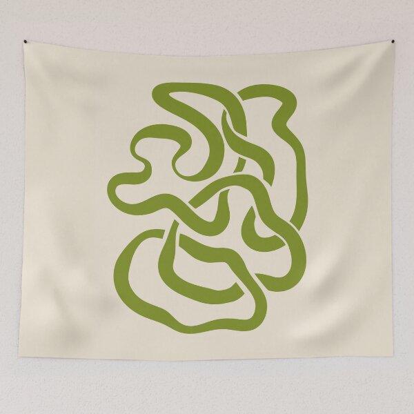 Item preview, Sage Green Modern Abstract Art designed and sold by soheedesigns.