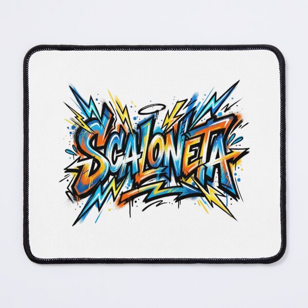 Item preview, Scaloneta Wildstyle - Argentina Football Electric Graffiti designed and sold by FootballCrazy10.