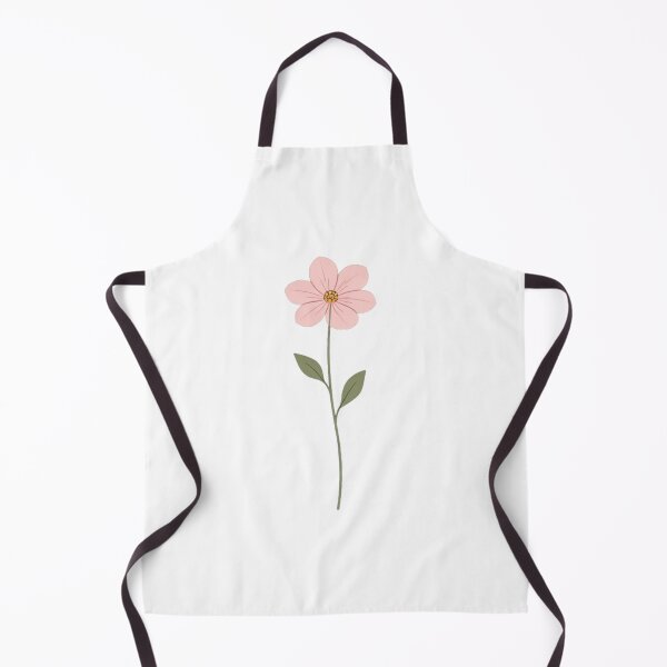 Item preview, Single Flower Minimalist Illustration – Elegant Botanical Design designed and sold by Joyfulfabric.