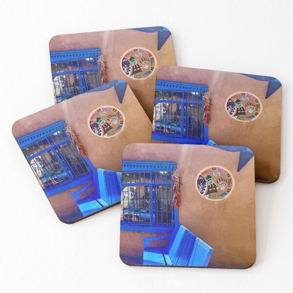 Item preview, Portales Adobe Blue de Nuevo México designed and sold by Marielle Valenzuela.