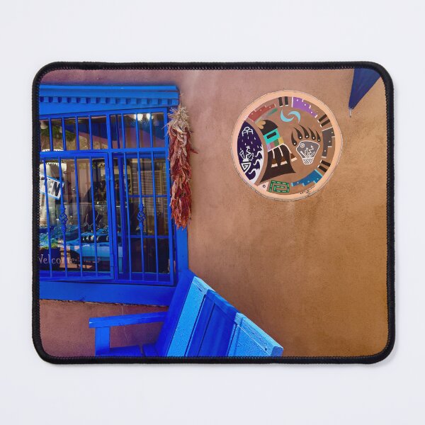 Item preview, New Mexico Adobe Blue Portals designed and sold by Marielle Valenzuela.