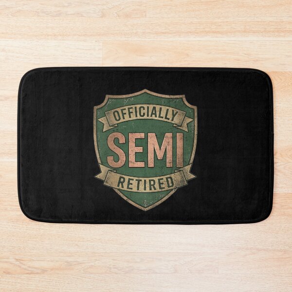 Item preview, Officially Semi Retired Vintage Badge designed and sold by d247.