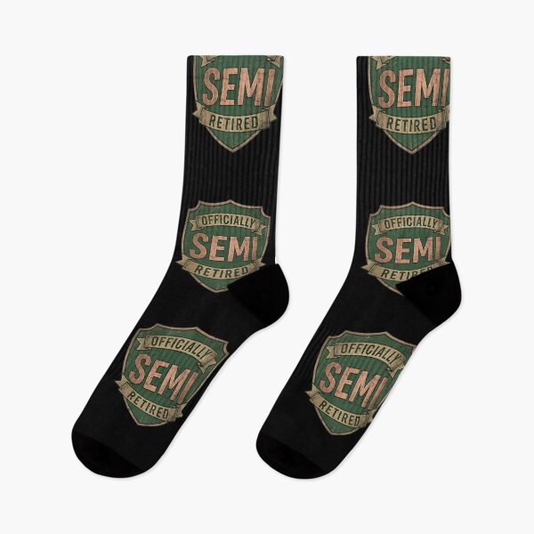 Item preview, Officially Semi Retired Vintage Badge designed and sold by d247.