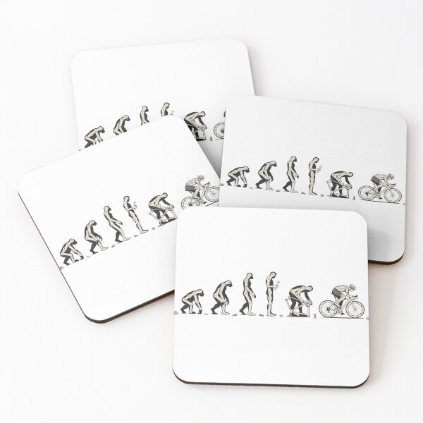 Item preview, Evolution of the Chain Cycling Mechanic Design | From Apes to Asphalt Bike Chain Graphic designed and sold by ArcticFoxStudio.
