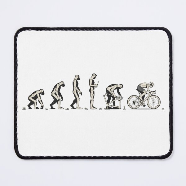 Item preview, Evolution of the Chain Cycling Mechanic Design | From Apes to Asphalt Bike Chain Graphic designed and sold by ArcticFoxStudio.