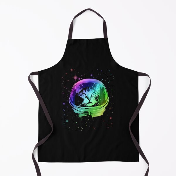 Item preview, Psychedelic Space Cat Astronaut Helmet Kitty designed and sold by marke770.