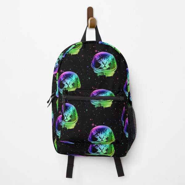 Item preview, Psychedelic Space Cat Astronaut Helmet Kitty designed and sold by marke770.