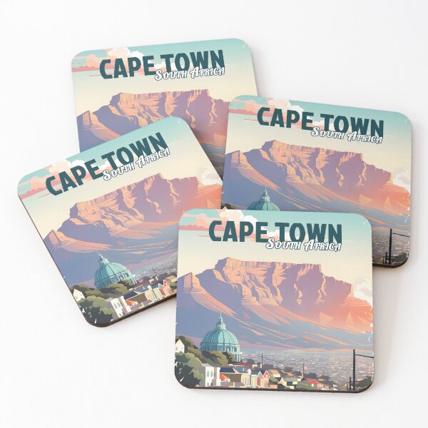 Item preview, CapeTown Africa Travel Poster Wall Home Decor Art designed and sold by GTwoThree.