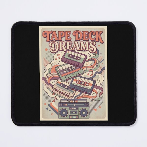 Item preview, Tape Deck Dreams Retro Boombox Poster designed and sold by Sketchlegacy.