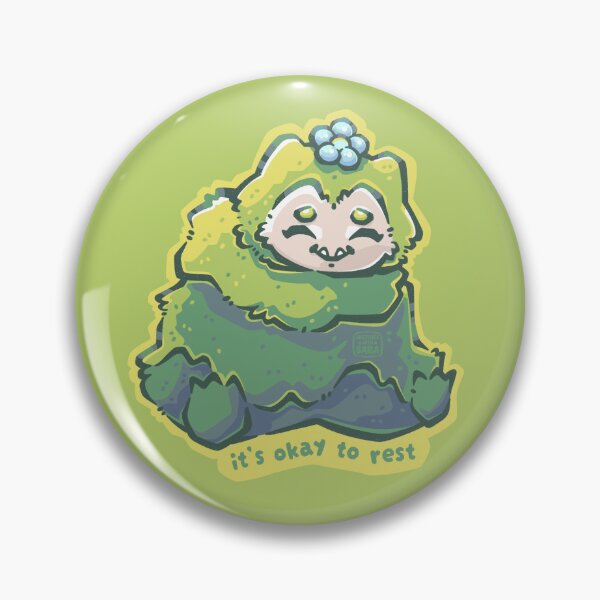 Item preview, Mossy Sleepy Monster designed and sold by SketchesWSara.