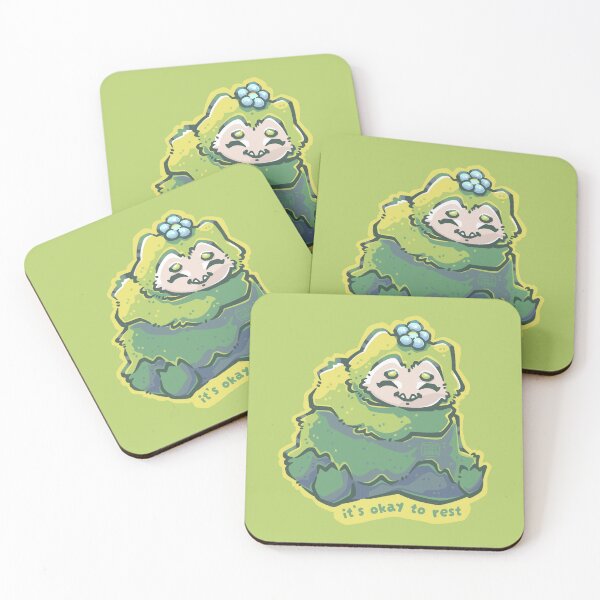Item preview, Mossy Sleepy Monster designed and sold by SketchesWSara.