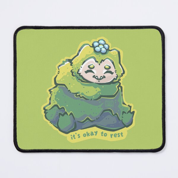 Item preview, Mossy Sleepy Monster designed and sold by SketchesWSara.