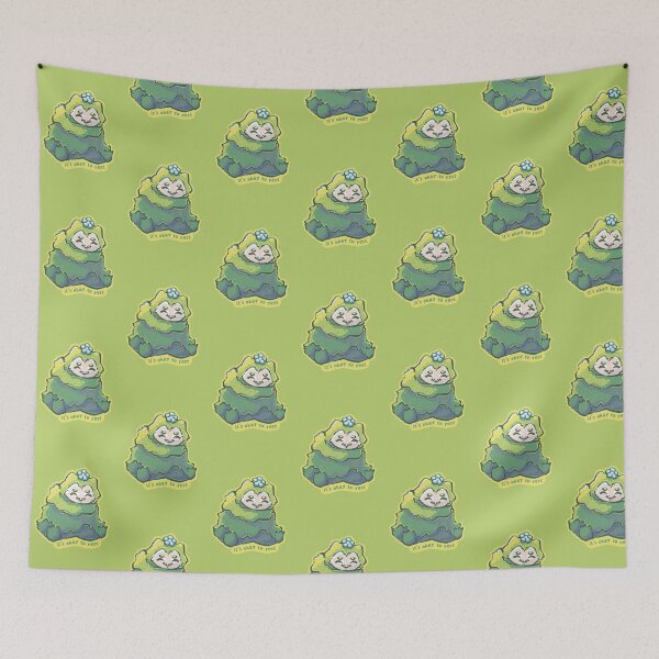 Item preview, Mossy Sleepy Monster designed and sold by SketchesWSara.