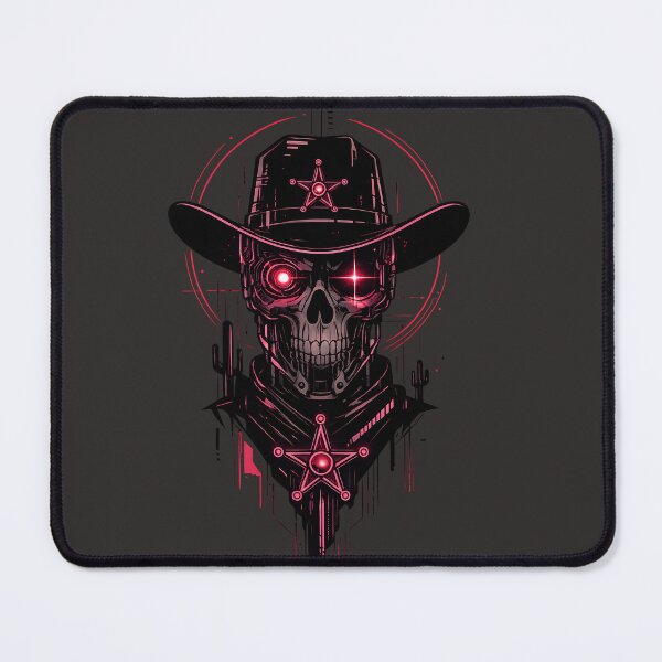 Item preview, Cyber Skull Sheriff designed and sold by PatiImagination.