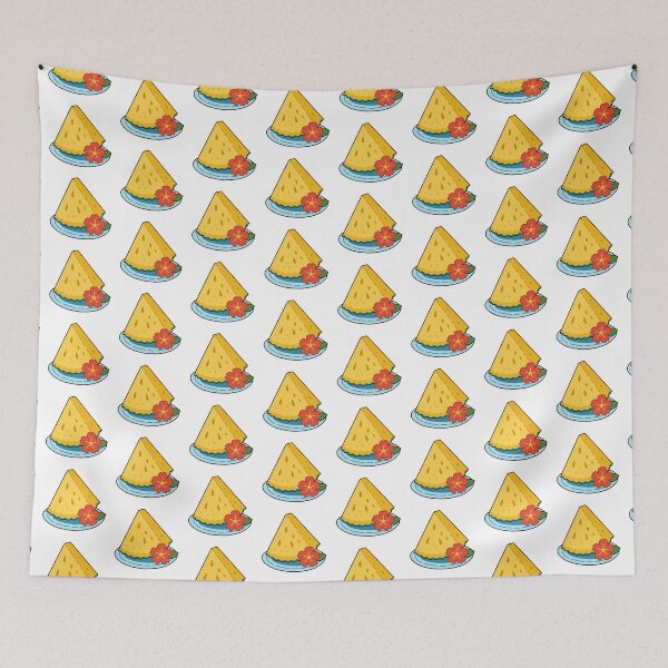 Item preview, Cute Pineapple Slice and Hibiscus Flower designed and sold by Anne97s.