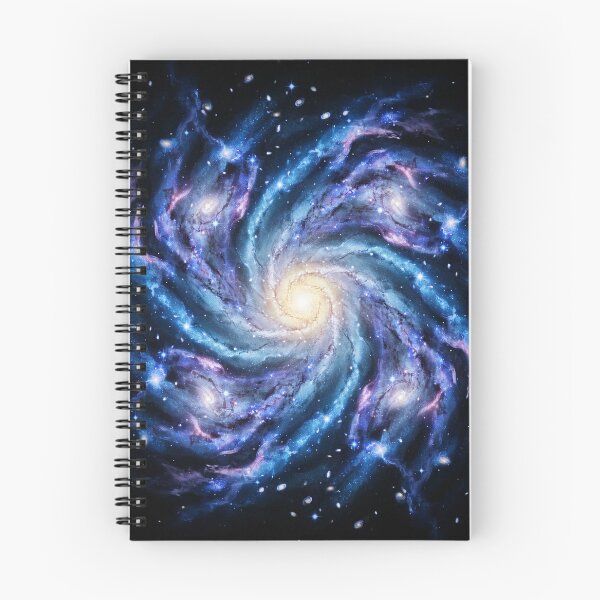 Item preview, Spiral Galaxy Art Print — Vibrant Deep Space Nebula Painting, Face-On Galaxy Wall Art for Astronomy Lovers, Space Decor & Stargazers2 designed and sold by OandSDesigns23.