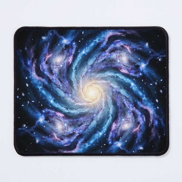 Item preview, Spiral Galaxy Art Print — Vibrant Deep Space Nebula Painting, Face-On Galaxy Wall Art for Astronomy Lovers, Space Decor & Stargazers2 designed and sold by OandSDesigns23.