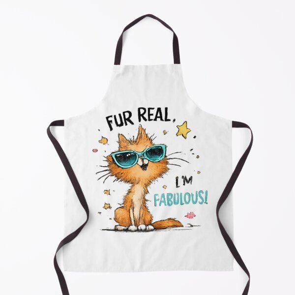 Item preview, Funny Fabulous Cat with Sunglasses – Cool Cat Lover Gift designed and sold by vansaidshop ⭐⭐⭐⭐⭐.