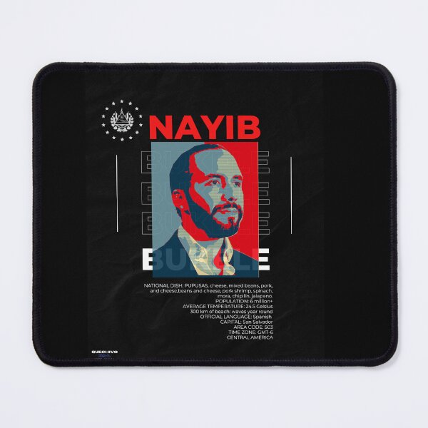 Item preview, CEO de El Salvador - Nayib Bukele Minimalist Pop Art designed and sold by QuechivoESA.