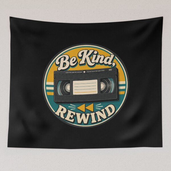 Item preview, Be Kind Rewind Vintage VHS designed and sold by Sketchlegacy.