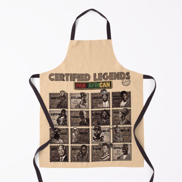 Item preview, Vintage Pan African Revolutionary icons - Sankara Lumumba Nkrumah Traore Garvey designed and sold by Youngkev-arts.