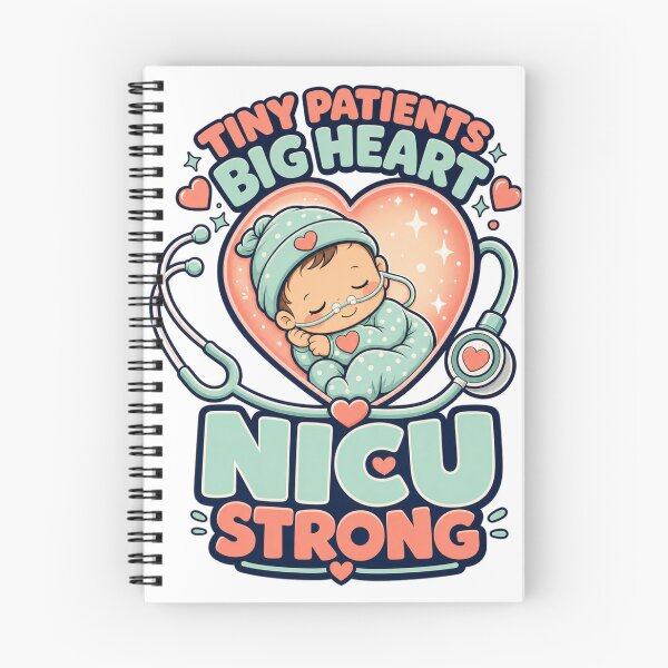 Item preview, NICU Nurse Strong Tiny Patients Big Heart designed and sold by VisualArtsOasis.
