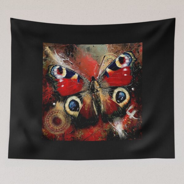 Item preview, Ocelli in Chaos: A Peacock Butterfly Reimagined #1 designed and sold by Helios Be. Lavsh.