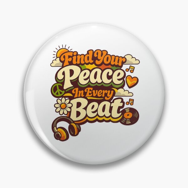 Item preview, FindYourPeaceInEveryBeat designed and sold by LuveraxArt.