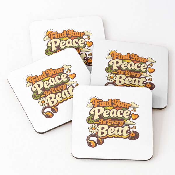 Item preview, FindYourPeaceInEveryBeat designed and sold by LuveraxArt.