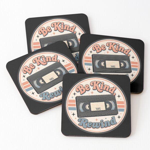 Item preview, Retro VHS Rewind Badge designed and sold by Sketchlegacy.