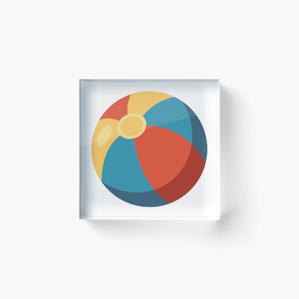 Item preview, Cute Colorful Beach Ball designed and sold by EvLip-Artist.