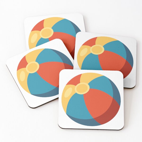 Item preview, Cute Colorful Beach Ball designed and sold by EvLip-Artist.
