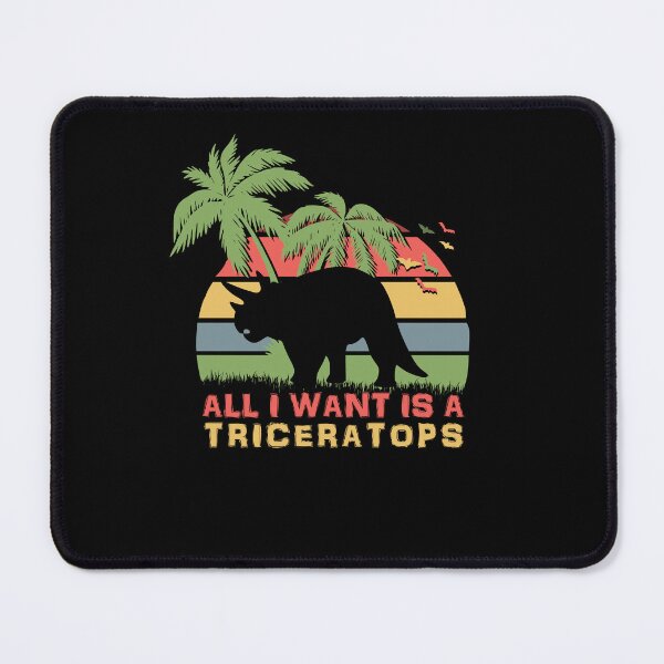 Item preview, Triceratops Dinosaur Retro Sunset Design designed and sold by marke770.