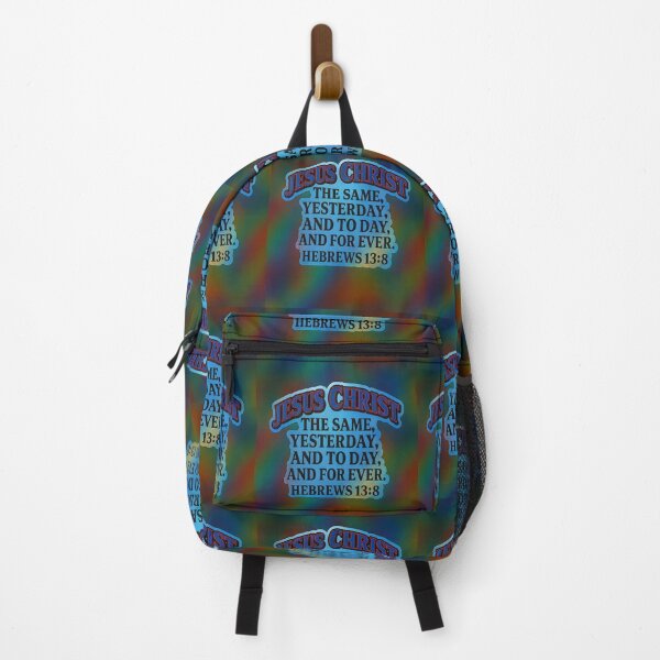 Item preview, Jesus Christ Forever – Hebrews 13:8 Bible Verse 5D Typography | Christian Faith Design designed and sold by Imagetore.