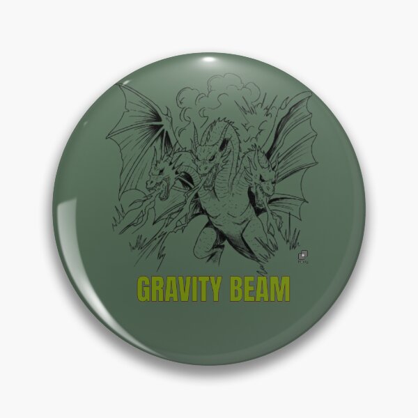 Item preview, Three Headed Dragon Gravity Beam Kaiju Vintage Style designed and sold by Montoya91.