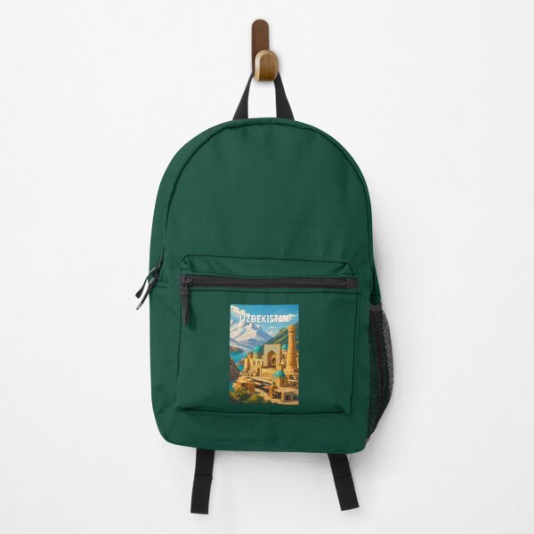 Item preview, Uzbekistan Illustration Travel Art Vintage designed and sold by KrisSidDesigns.