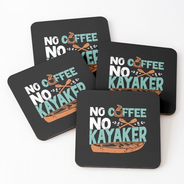Item preview, Kayaker No Coffee No Kayaker Kayaking Coffee Lover designed and sold by tshirtconcepts.