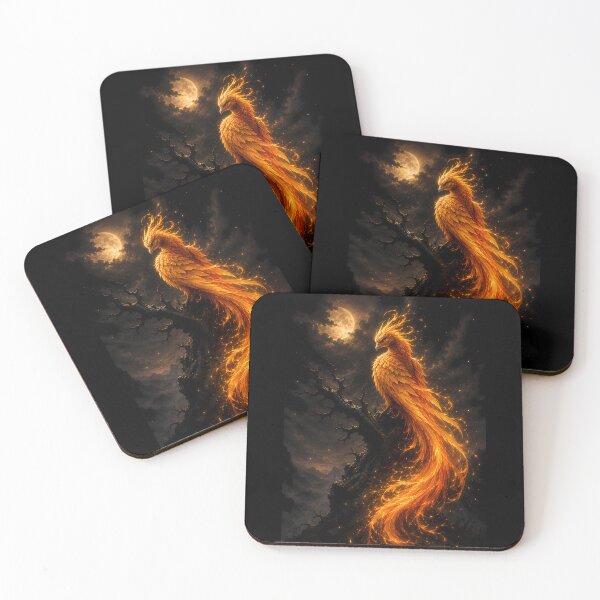 Item preview, Moonlit Fire Phoenix designed and sold by ManJiangHong.