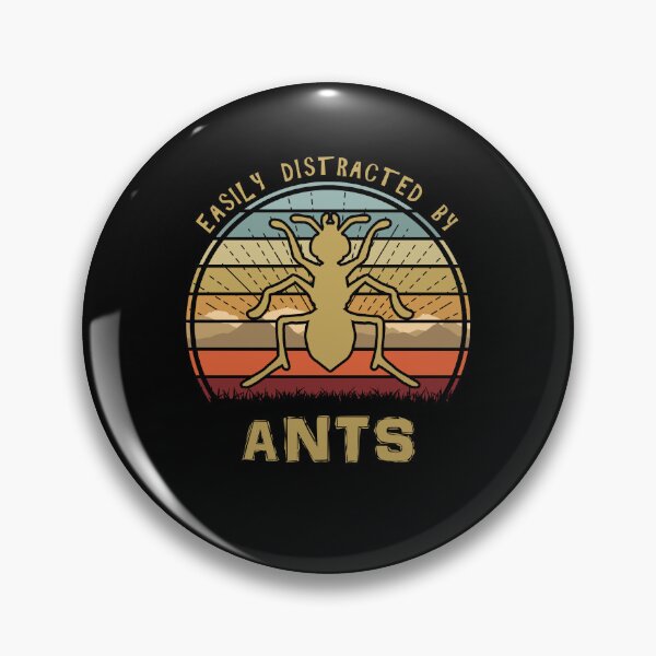 Item preview, Easily Distracted By Ants Retro Sunset Insect Lover designed and sold by marke770.