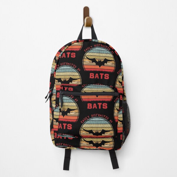 Item preview, Easily Distracted By Bats Retro Sunset designed and sold by marke770.
