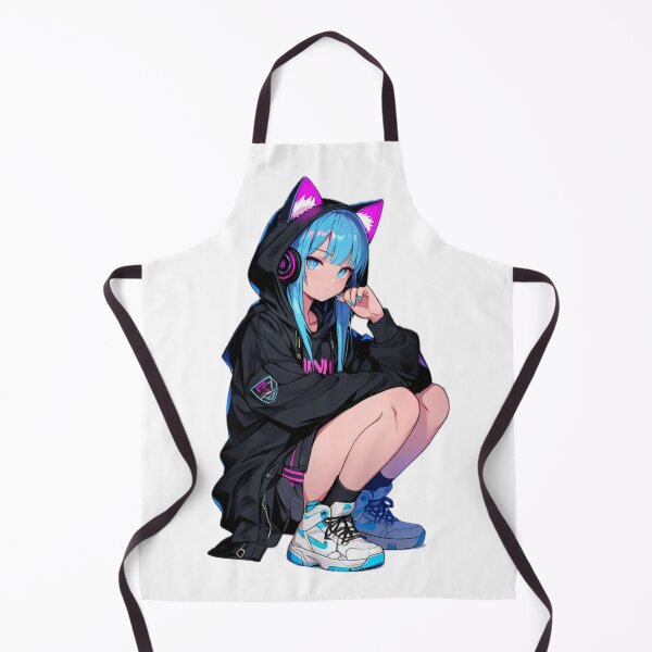 Item preview, Kawaii Gamer Cat Girl Anime Art designed and sold by AnimDream .