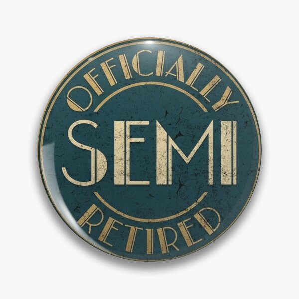 Item preview, Officially Semi Retired Vintage Emblem designed and sold by d247.