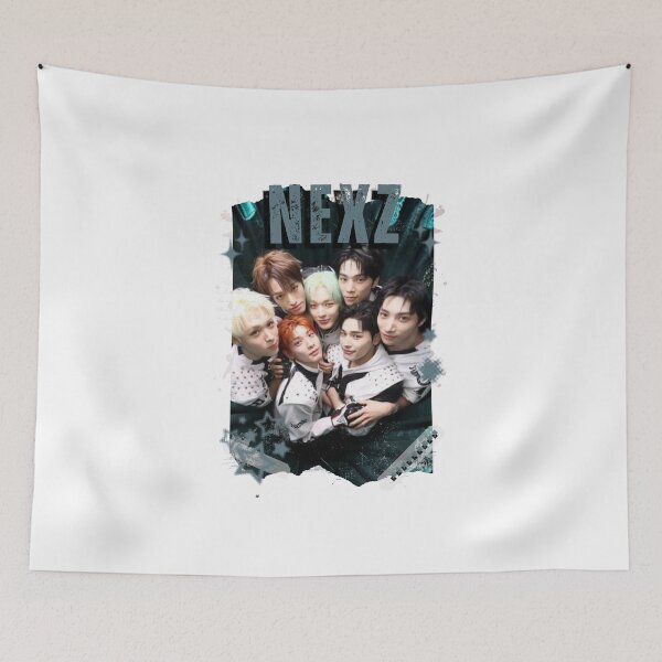 Item preview, NEXZZ Seven Member K-Pop Boy Group Portrait Korean Japanese boy band designed and sold by AJUNICE STUDIO.