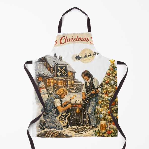 Item preview, Vintage Christmas rock Santa Market Sign – Nostalgic North Pole Holiday Advertisement Art Print designed and sold by Hookesmode.