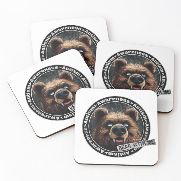 Item preview, Bear With Me - Autism Awareness  designed and sold by Born-to-Storm.