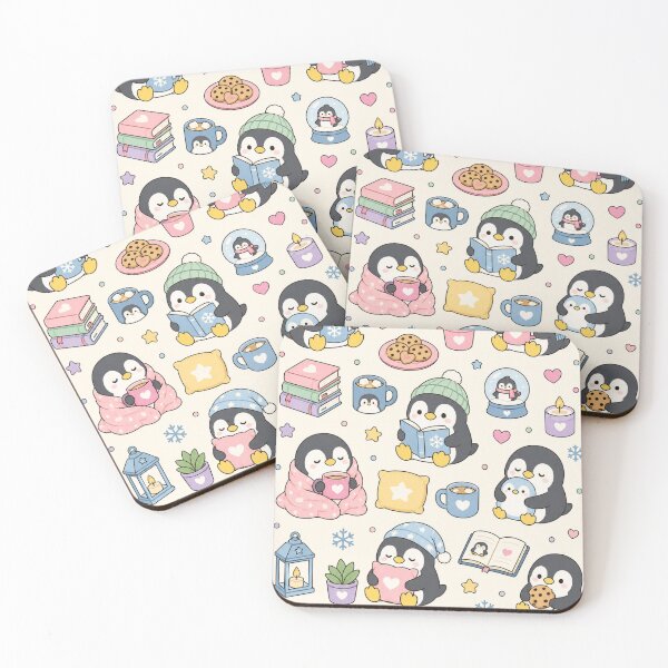 Item preview, Winter Penguin Cozy Pattern designed and sold by Soft Berry Studio.