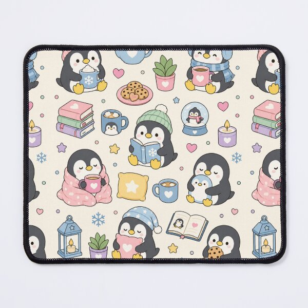 Item preview, Winter Penguin Cozy Pattern designed and sold by Soft Berry Studio.
