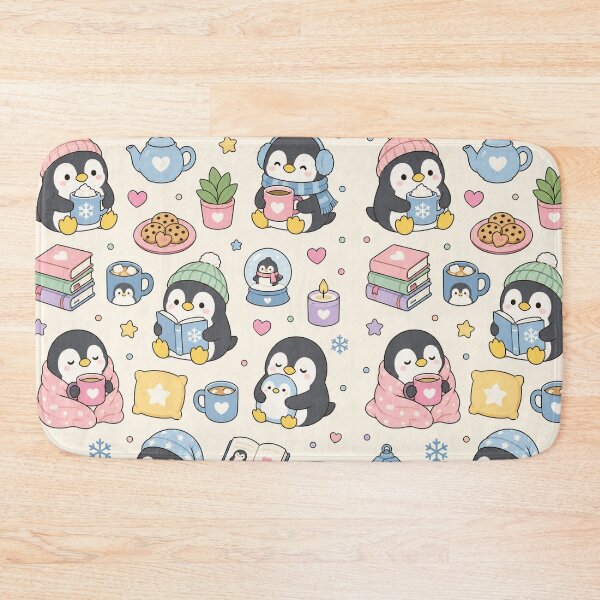 Item preview, Winter Penguin Cozy Pattern designed and sold by Soft Berry Studio.