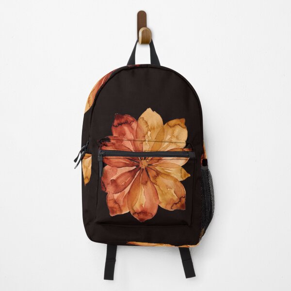 Item preview, Minimalist Terracotta Flower Watercolor Botanical designed and sold by MoonOpuluna.